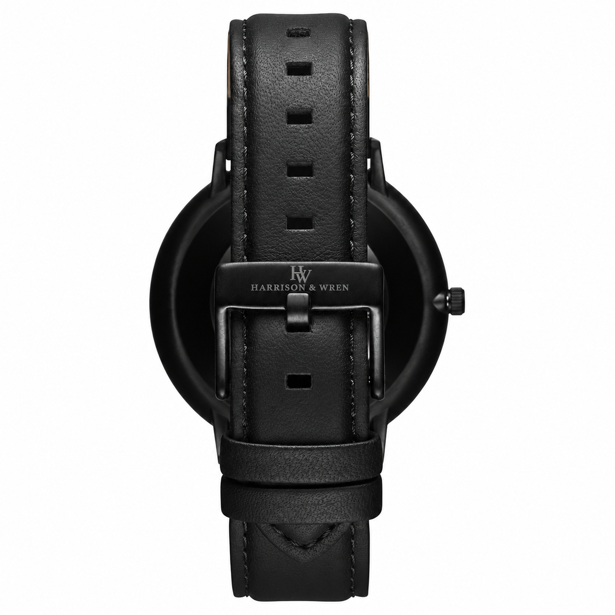 Men's Black Minimalist Watch