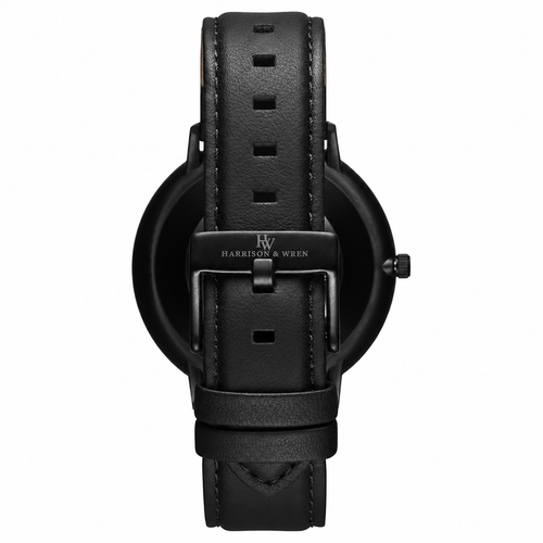 Men's Black Minimalist Watch