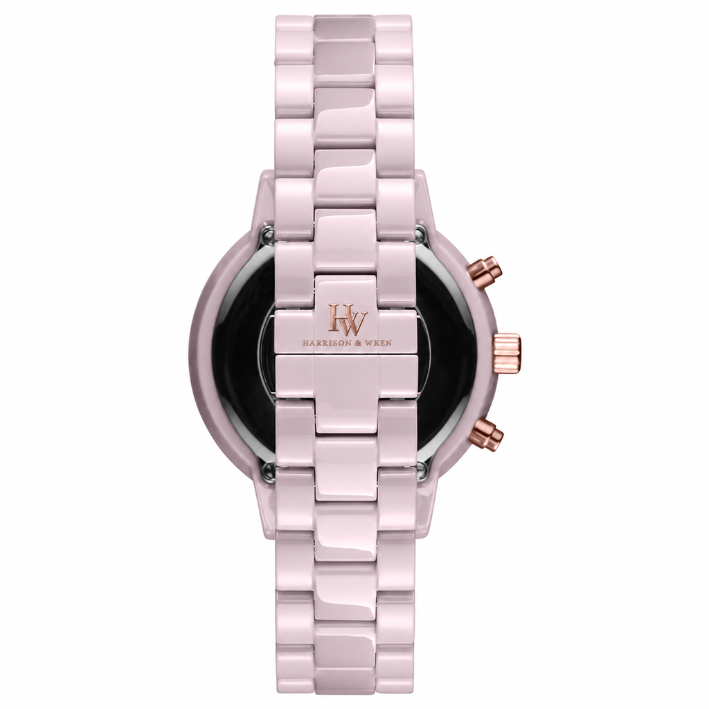 Women's Blush Pink Bracelet Watch