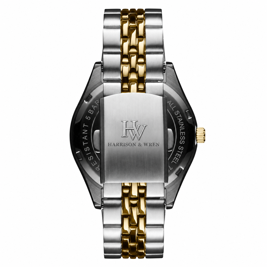 Women's Two-Tone Bracelet Watch - Silver Dial